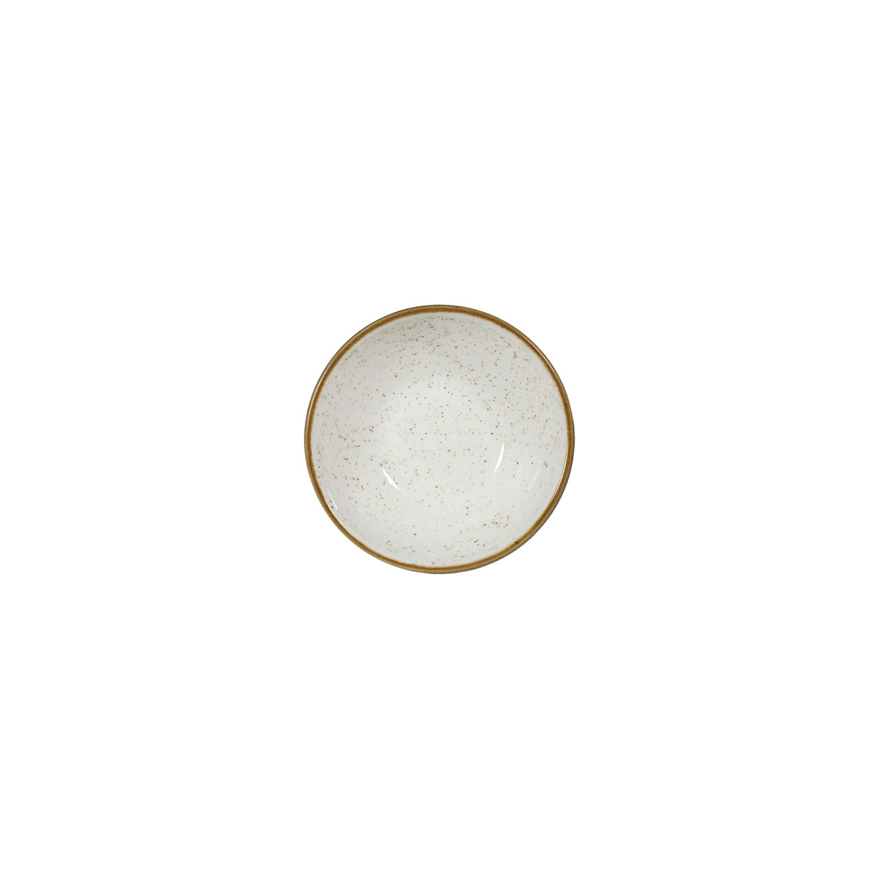 Stonecast, Bowl flach ø 116 mm / 0,20 l Barley White